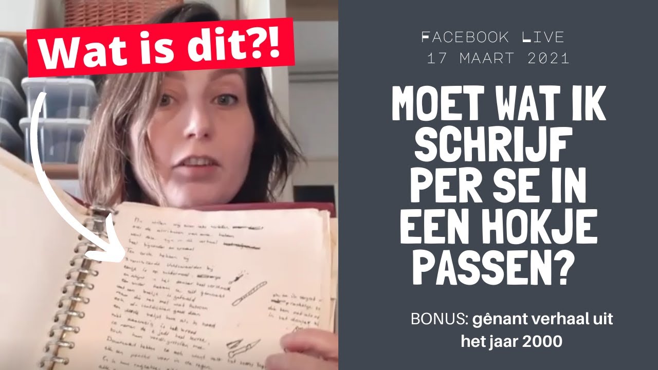 Moet wat ik schrijf per se in een hokje passen? - YouTube - Hoe Schrijf Je Per Se