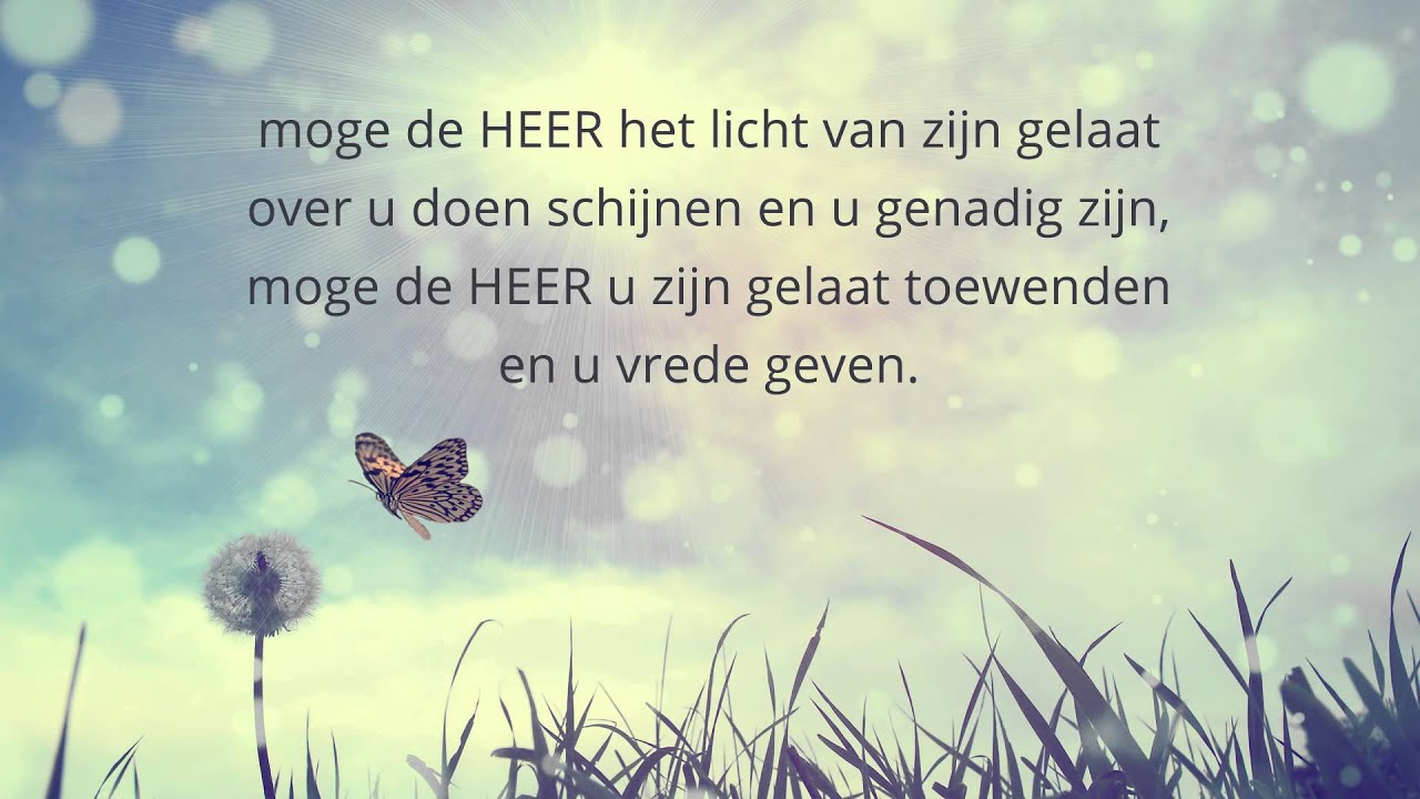 Moge de Heer u zegenen - YouTube - Gefeliciteerd Met Je Verjaardag Gods Zegen