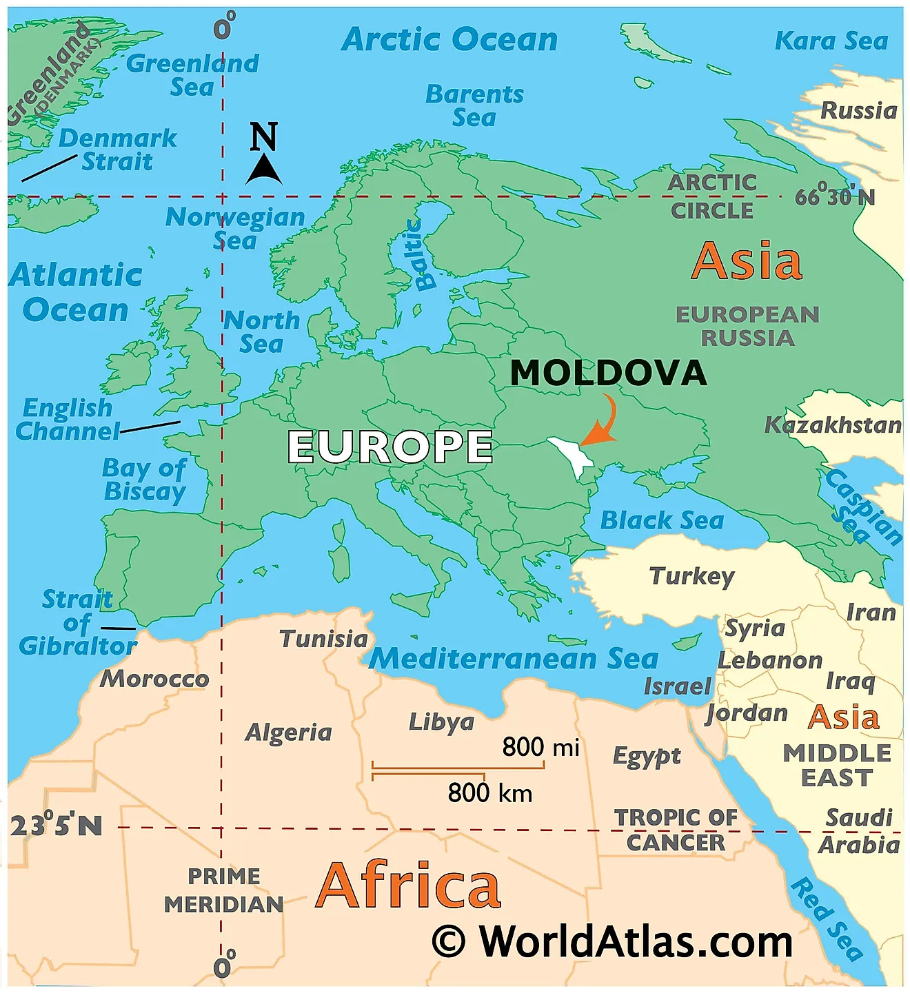 Waar Ligt Moldavie Op De Kaart