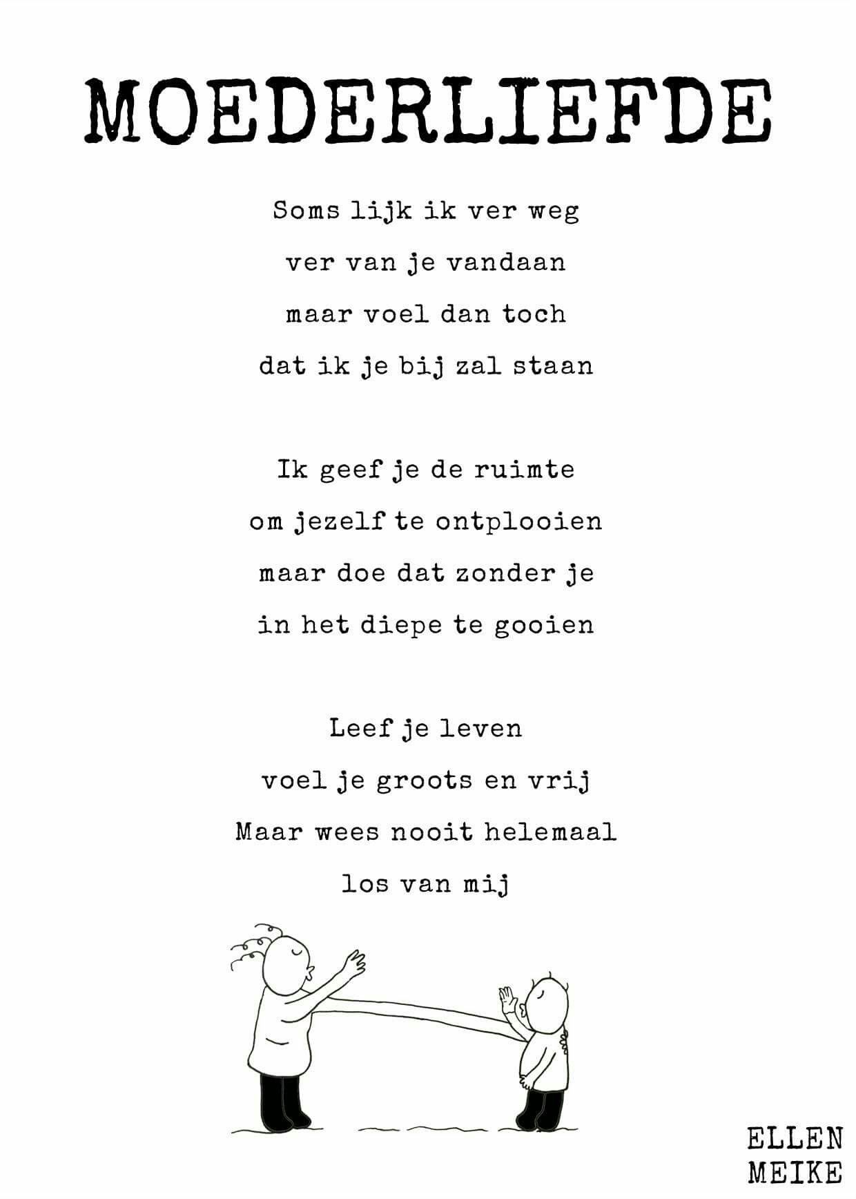 Mommy Quotes, Daughter Quotes, Baby Quotes, Inspirational Lines, Dutch - Ziet Een Kat Je Als Moeder