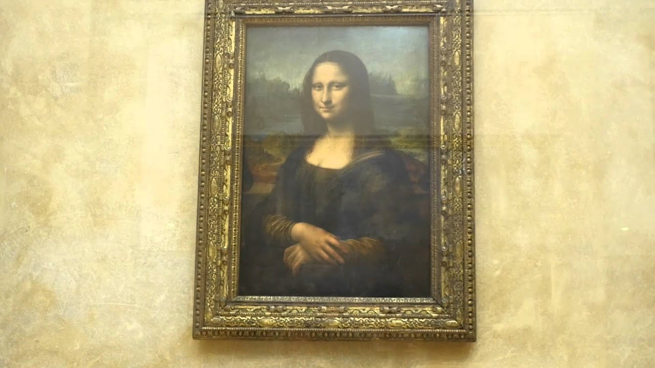 Mona Lisa following eyes looking at you original in Musée du Louvre - Mona Lisa Musee Du Louvre