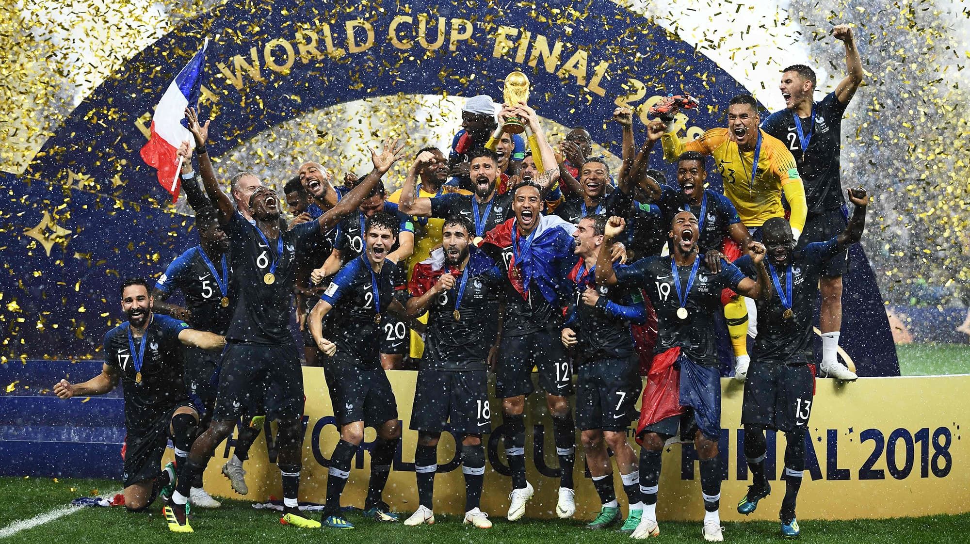Mondiale 2018-Vincitore: Francia | World cup, World cup final, Fifa - Wie Won Het Wk In 2006