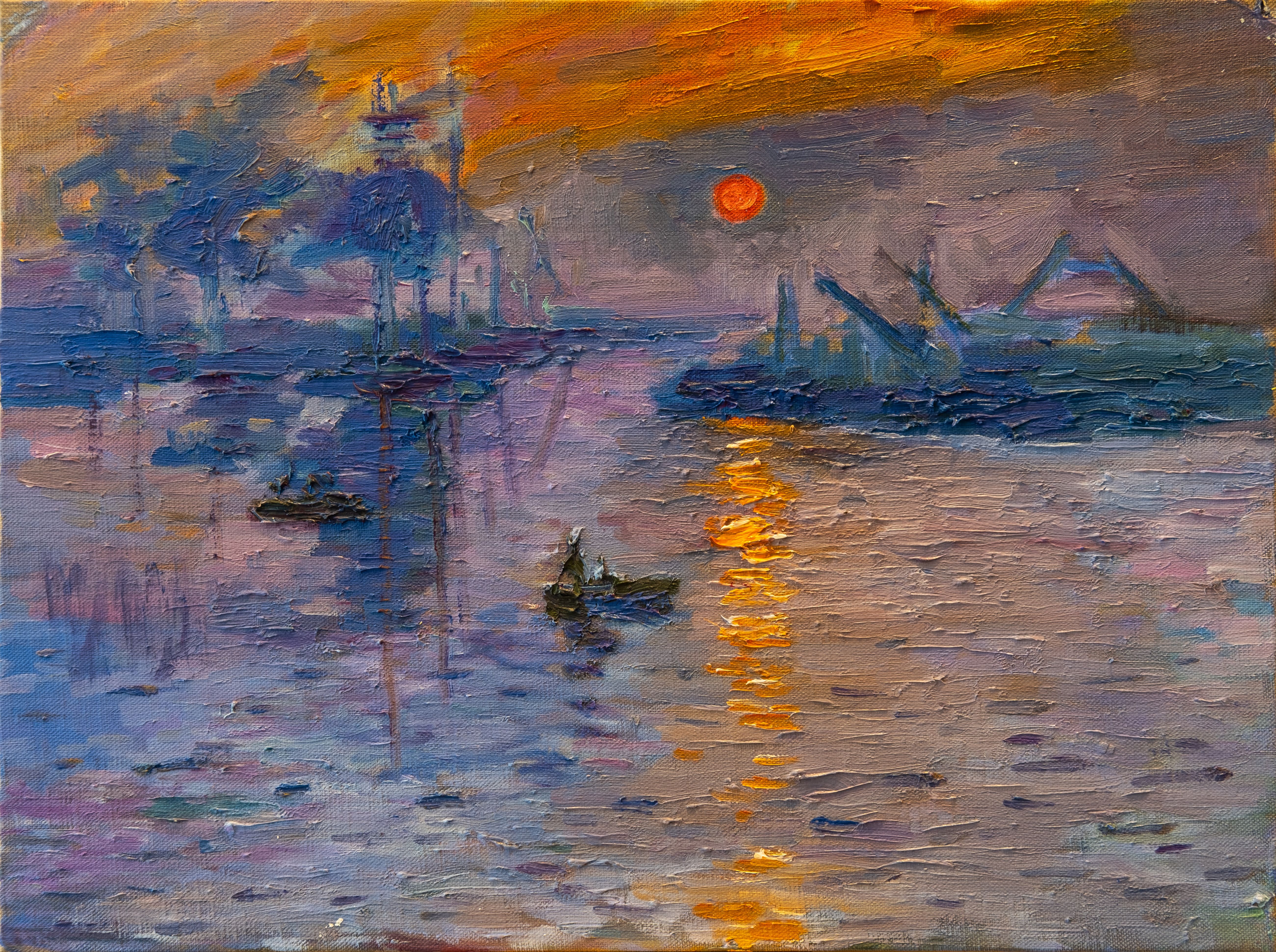 Monet's Impression, Sunrise: A Masterpiece of Art - Deze Neo-impressionistische Schildertechniek Is Verwant Aan Het Pointillisme