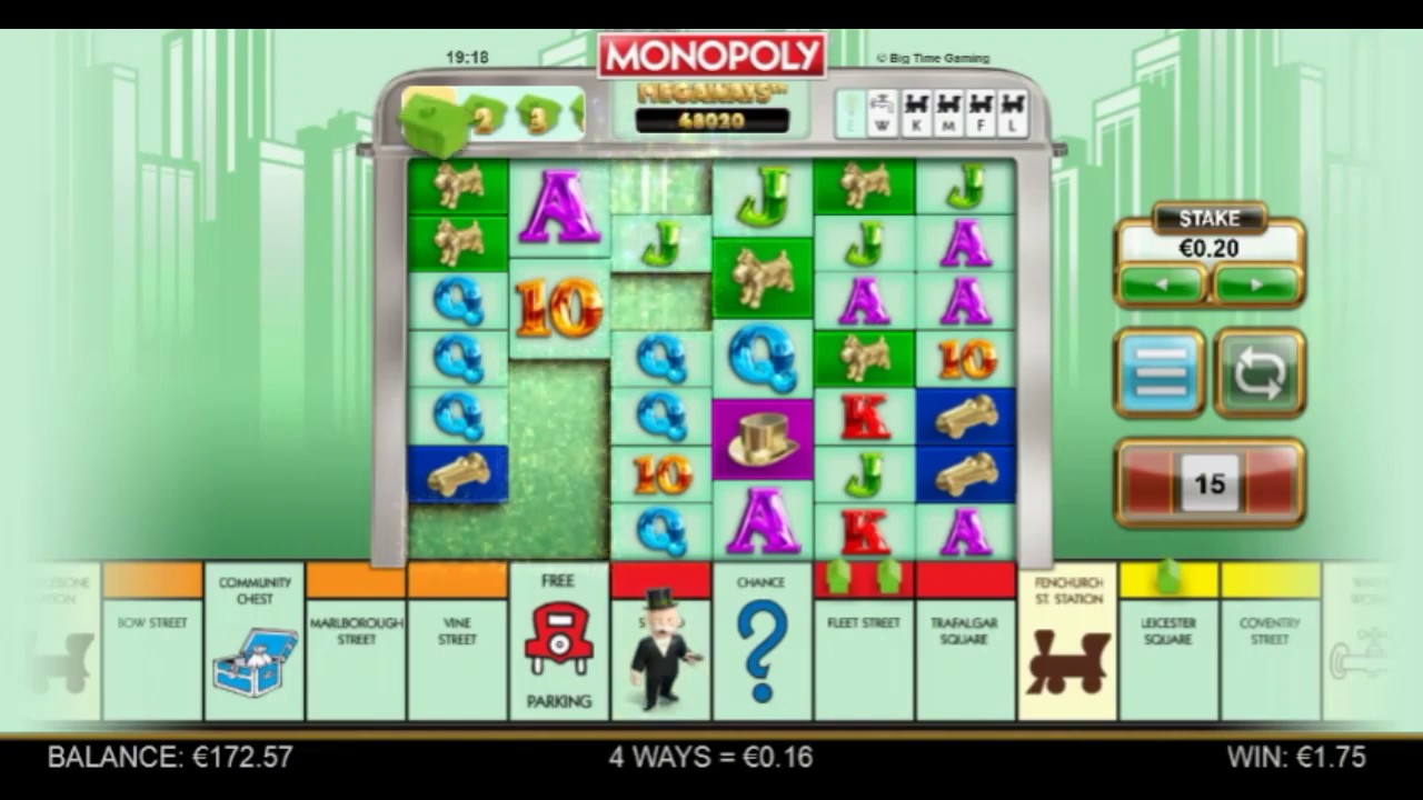 MONOPOLY MEGAWAYS voorbeeld huis bouwen - YouTube - Wanneer Mag Je Huizen Bouwen Monopoly