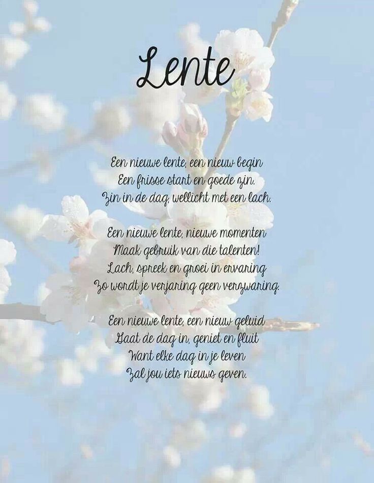 Mooie zinnetjes | Lieve woordjes, Gedichten, Teksten - Een Nieuwe Lente Een Nieuw Geluid Betekenis