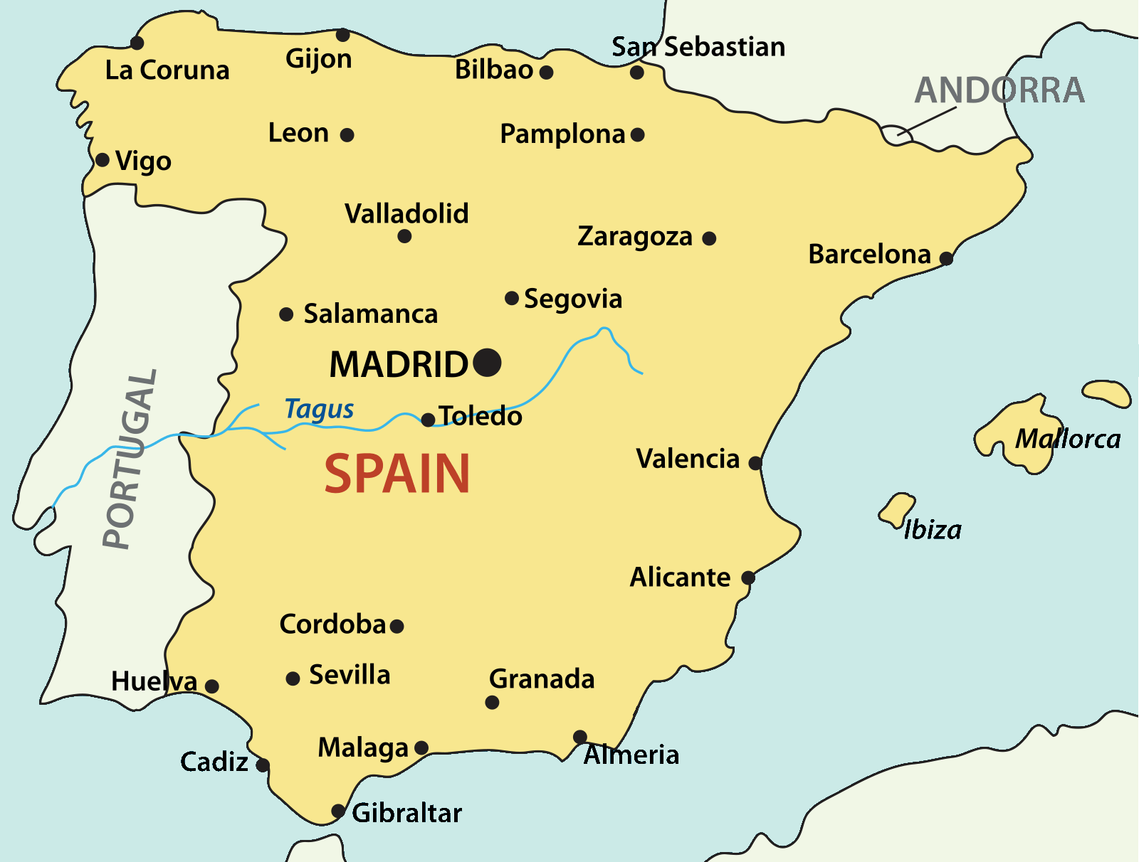 mooiste steden spanje top 10 | Spanje, Europese reizen, Stedentrip - Waar Ligt Sevilla Op De Kaart