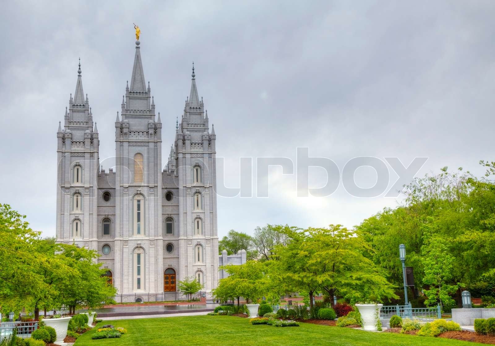 Mormonen Tempel in Salt Lake City, Ut | Stock Bild | Colourbox - Mormonen In Salt Lake City