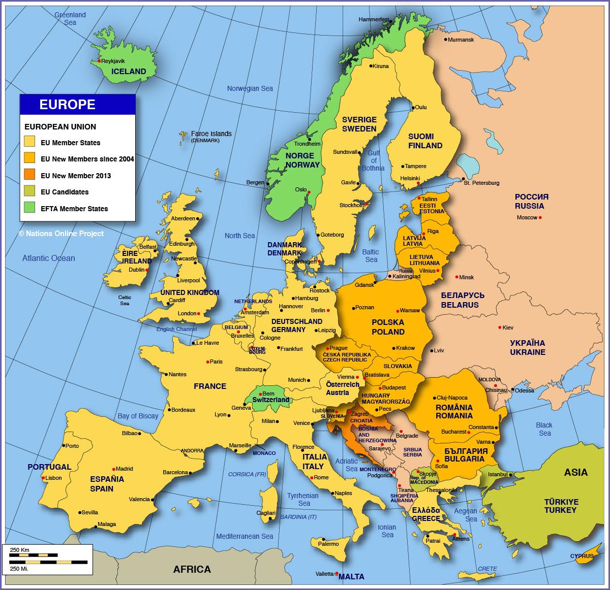Moscow World Map - Ligt Rusland In Europa Of Azië