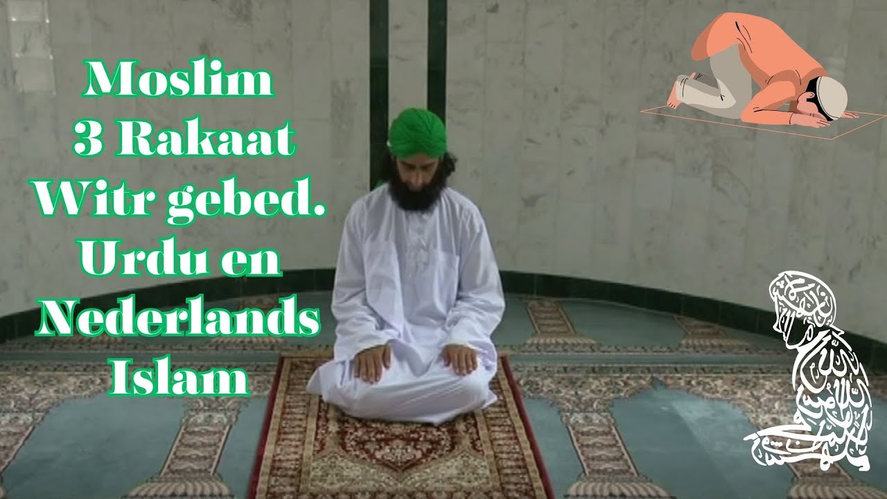 Moslim 3 Rakaat Witr gebed. Urdu en Nederlands Islam - YouTube - Hoeveel Keer Bidden Moslims Per Dag