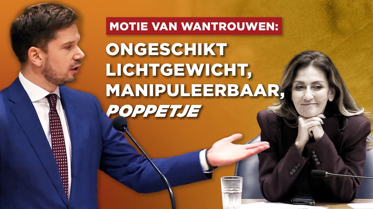 Motie van wantrouwen leidt tot seksismeverwijt aan adres van Van - Motie Van Wantrouwen Hoeveel Stemmen