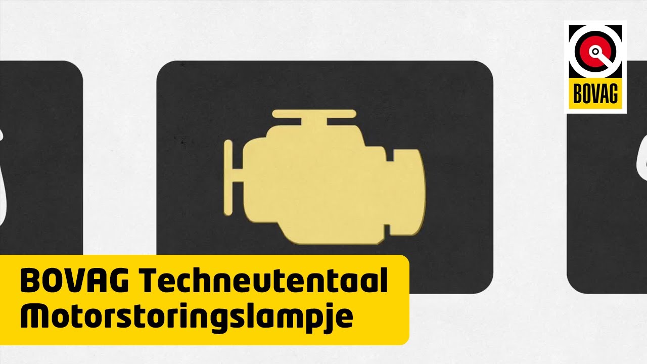Motorstoringslampje: Wat Betekent Het? | Techneutentaal | BOVAG - YouTube - Wat Betekent Oranje Lampje Auto
