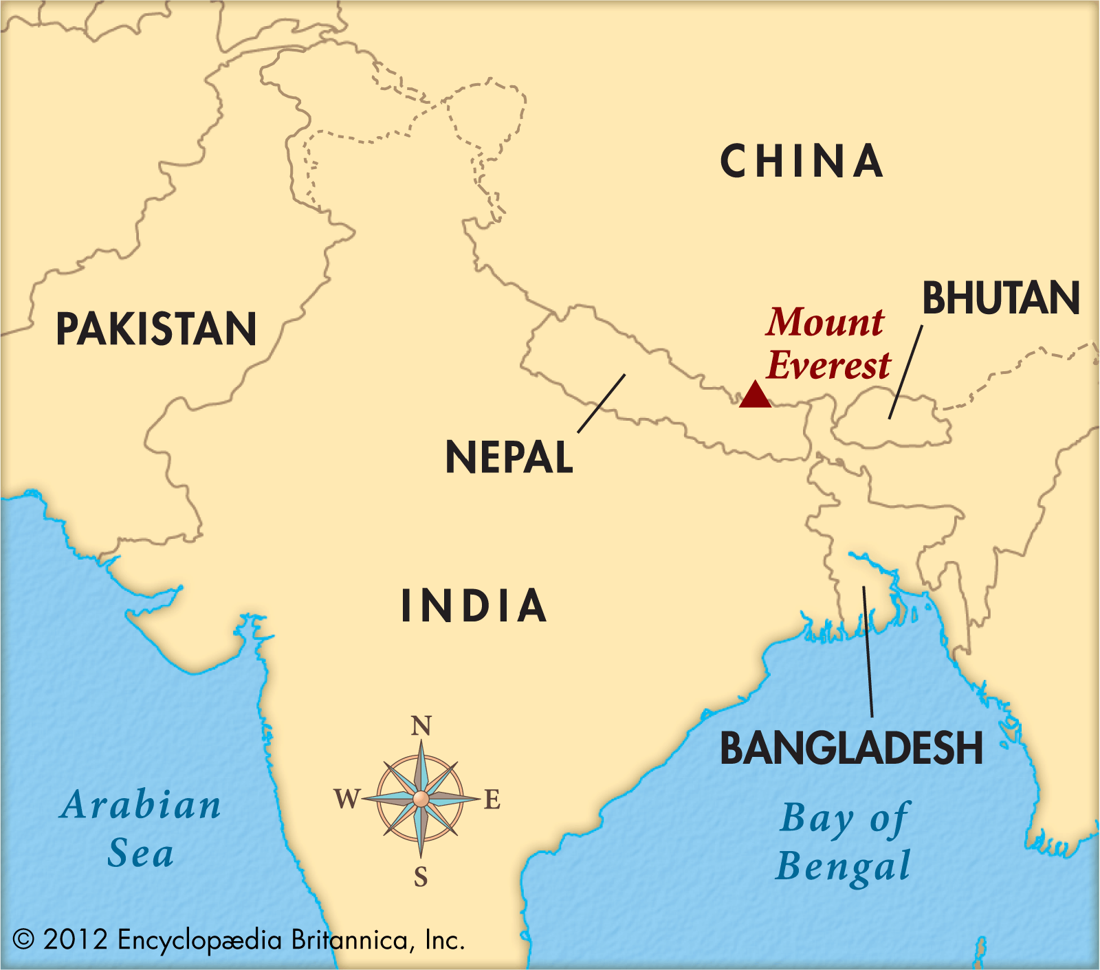 Mount Everest - Kids | Britannica Kids | Homework Help - Hoe Koud Is Het Op De Mount Everest