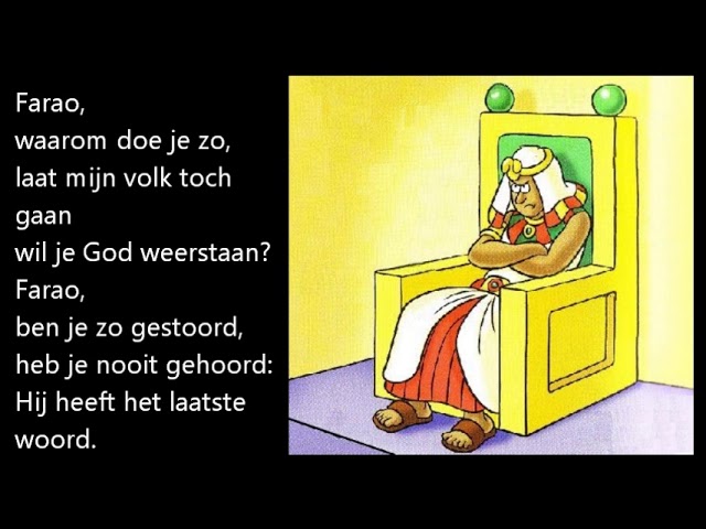 Mozes Ging Langs Bij De Farao