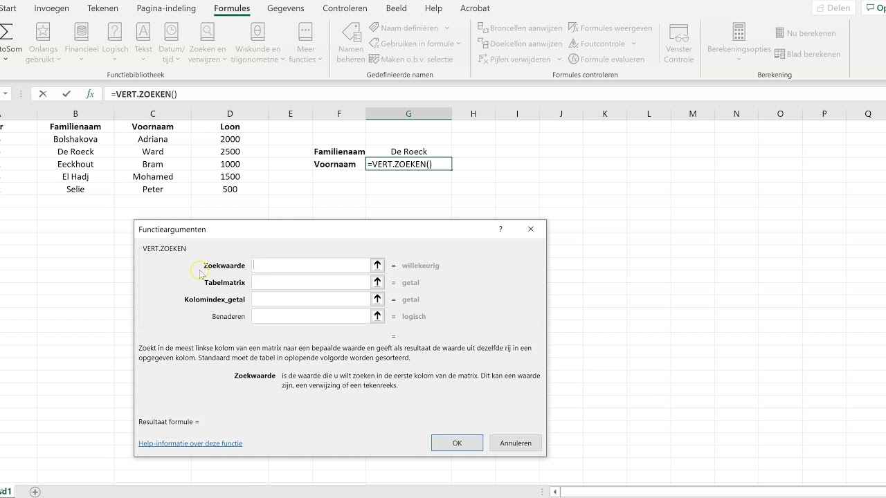 MS Excel - Verticaal zoeken - YouTube - Verticaal Zoeken Excel Ander Tabblad