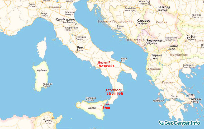 Mt Vesuvius Map | Gadgets 2018 - Waar Ligt De Vesuvius Op De Kaart Van Europa
