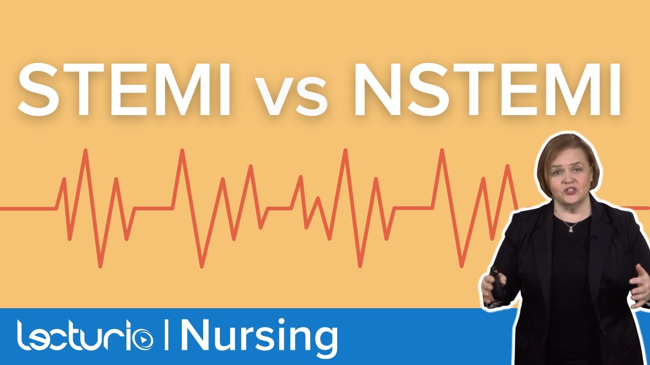Myocardial Infarction: STEMI vs NSTEMI| Lecturio Med-Surg Nursing - YouTube - Verschil Stemi En Non Stemi