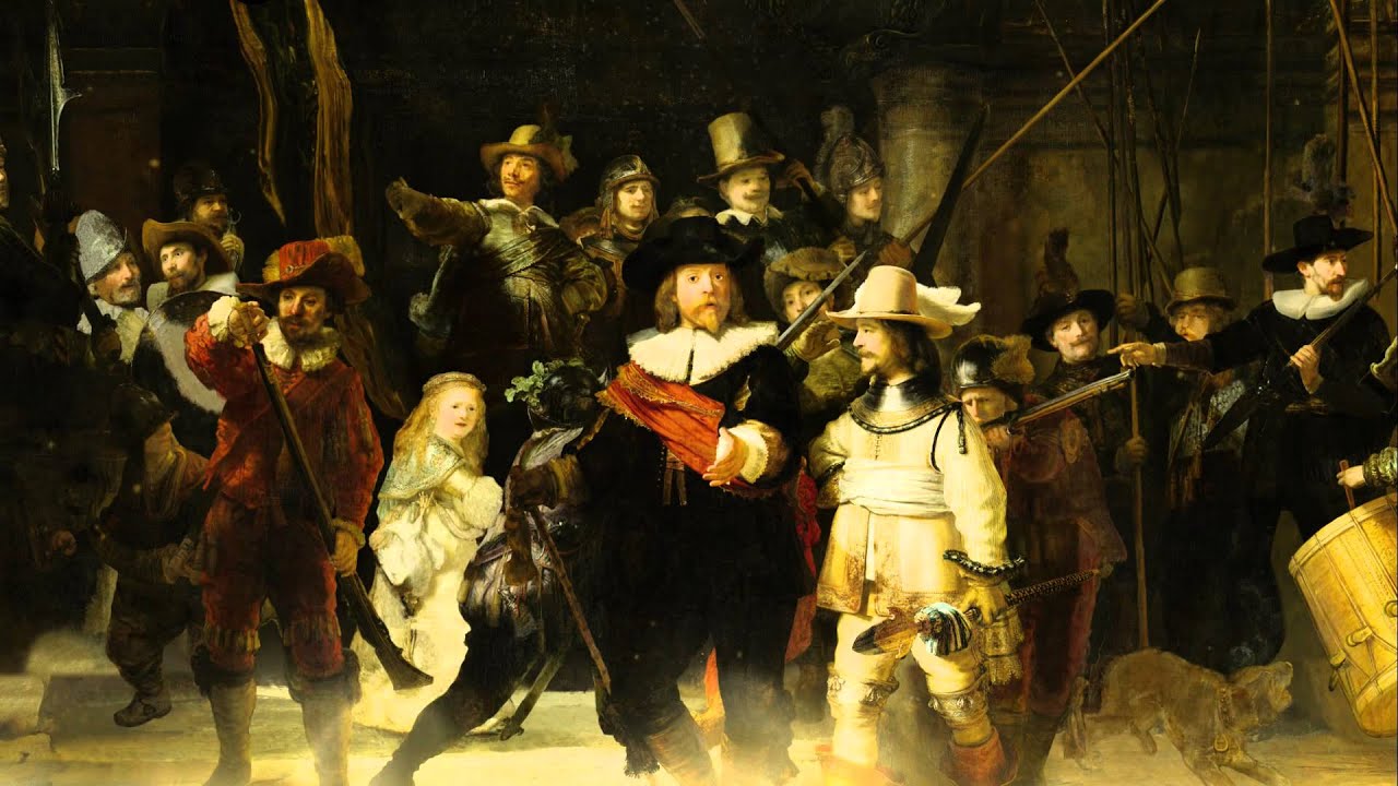 Nachtwacht - Rembrandt [HORIZONTAL version] - YouTube - Waarom Is De Nachtwacht Zo Beroemd