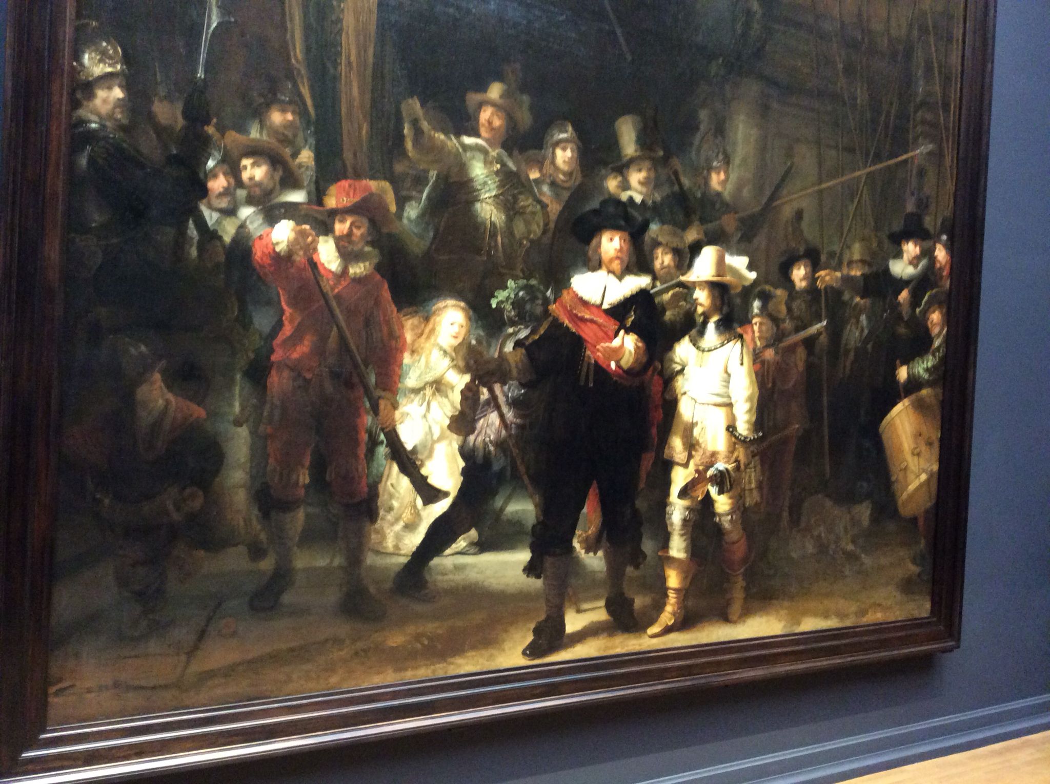 Nachtwacht Rembrandt van Rijn Rembrandt, Painting, Inside, Art, Shop - Hoe Lang Deed Rembrandt Over De Nachtwacht