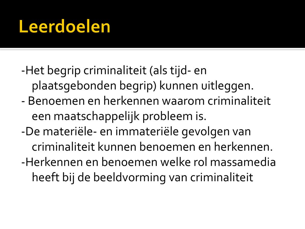 Nadya Karim Criminaliteit. - ppt download - Waarom Is Criminaliteit Een Maatschappelijk Probleem