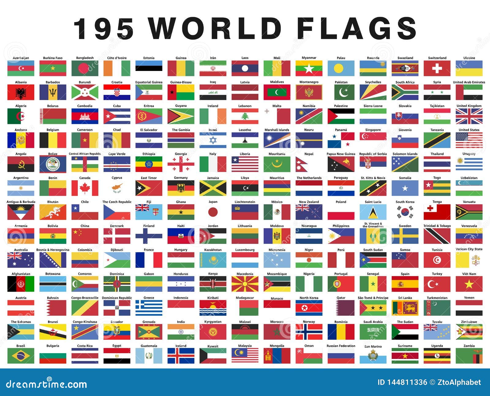 Vlag Geel Blauw Rood Met Sterren