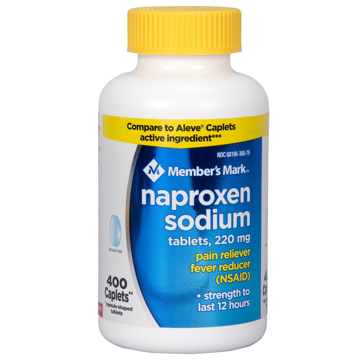 Naproxen Sodium 220 mg (400 ct.) - Walmart.com - Naproxen In Combinatie Met Paracetamol
