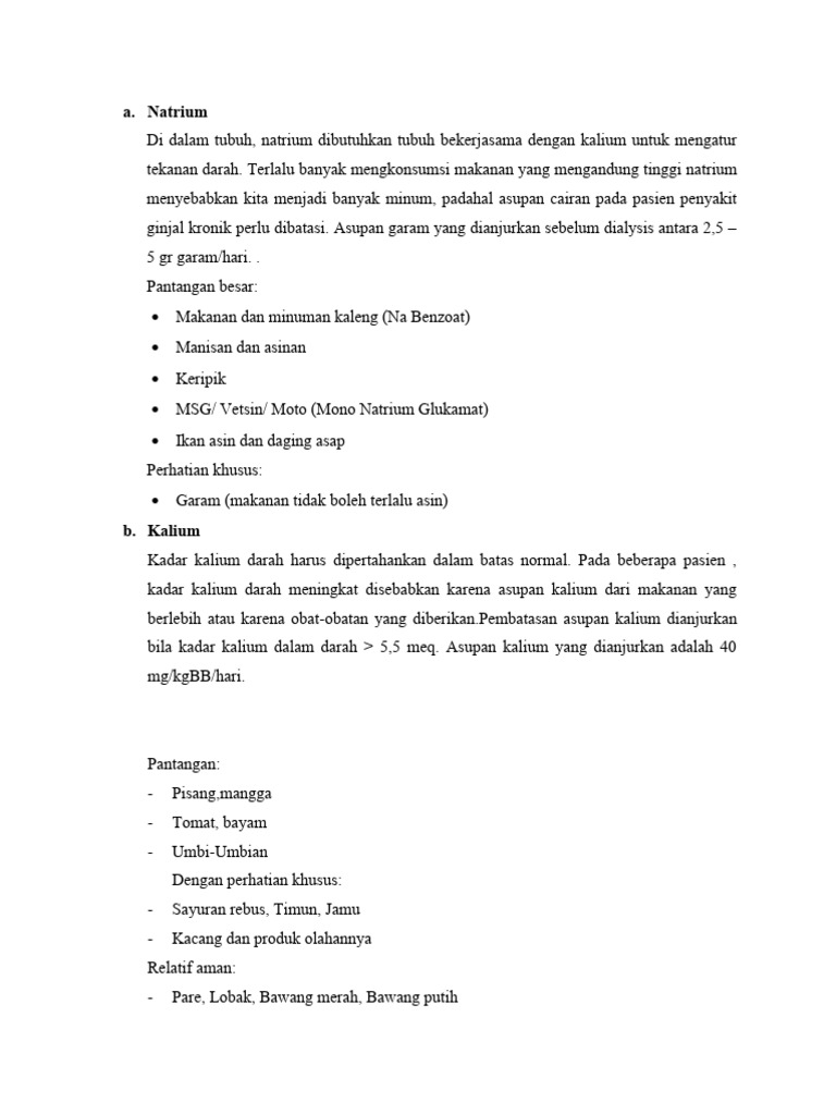 Natrium | PDF - Bloedprikken Natrium Kalium Kreatinine Nuchter