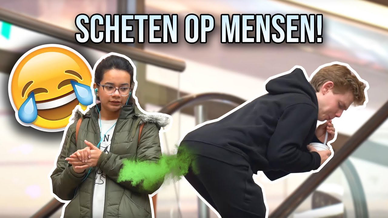 NATTE SCHEET PRANK | SCHETEN LATEN OP MENSEN💨 - YouTube - Hoe Praat Je Met Iedereen Boek