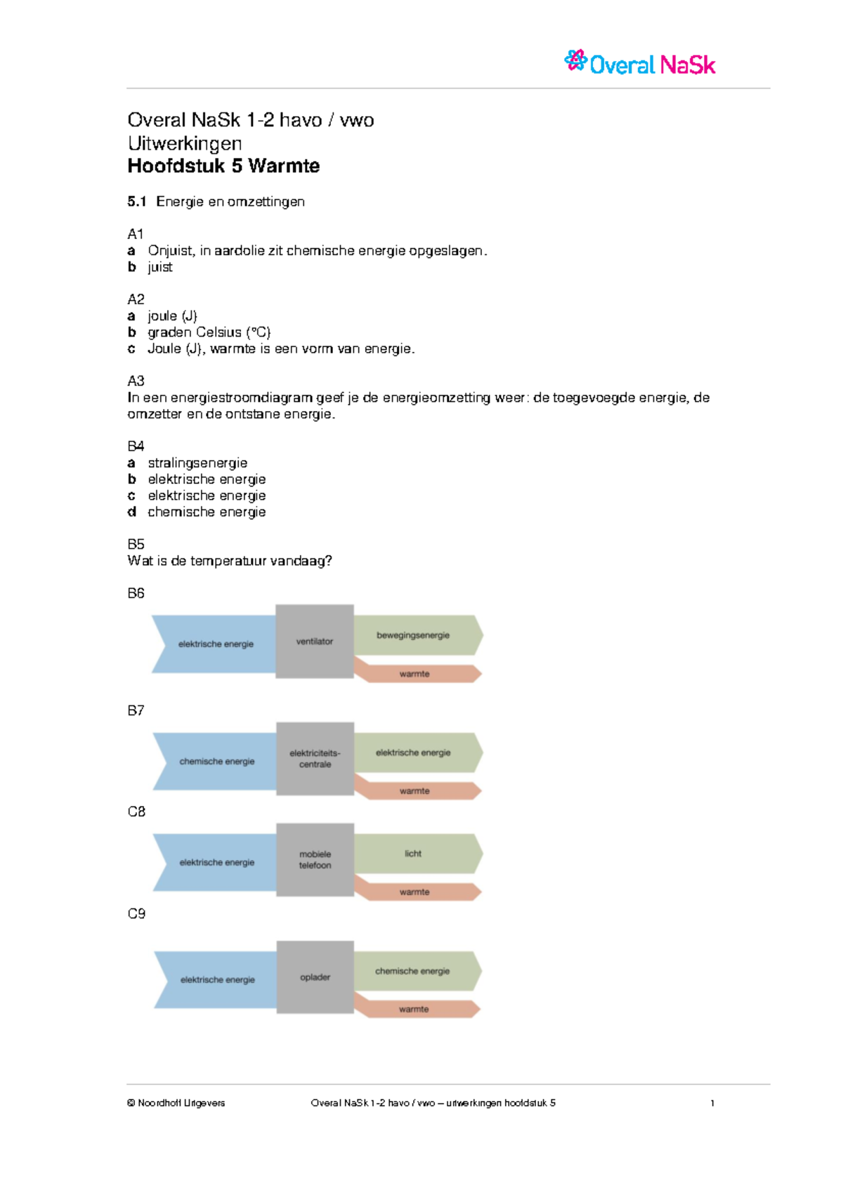 Natuurkunde havo 2 hoofdstuk 5 - Overal NaSk 1-2 havo / vwo - Overal Natuurkunde 3 Vwo Antwoorden Hoofdstuk 4