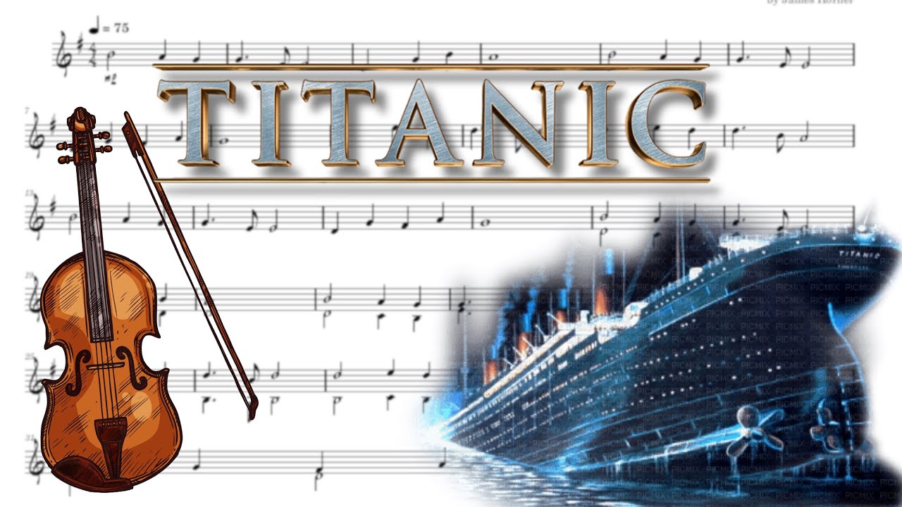 Nearer my God to Thee from TITANIC | Violin Sheet Music - YouTube - Never My God To Thee