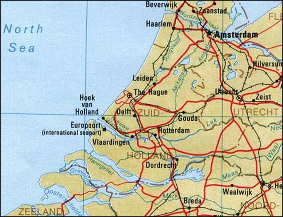 Nederland Holland - Management And Leadership - Deze Zuid-hollandse Stad Ligt Op Een Eiland