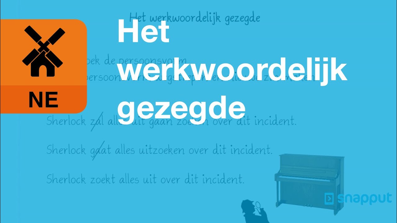 Hoe Vind Je Het Werkwoordelijk Gezegde