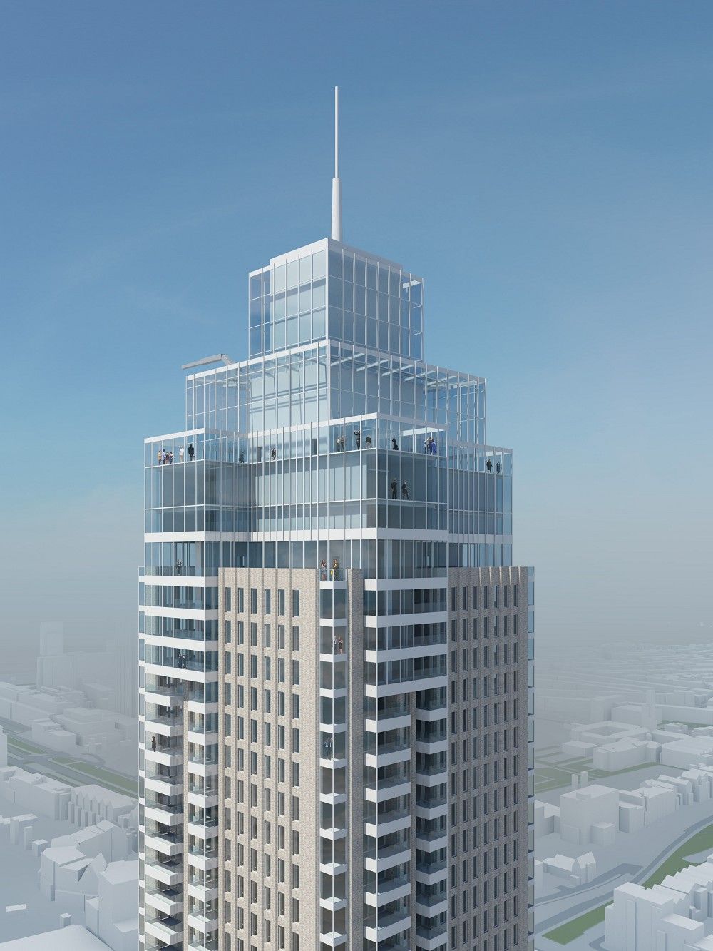 Nederlands hoogste gebouw krijgt uitkijkplatform – Artofit - Wat Is Het Hoogste Gebouw Van Nederland
