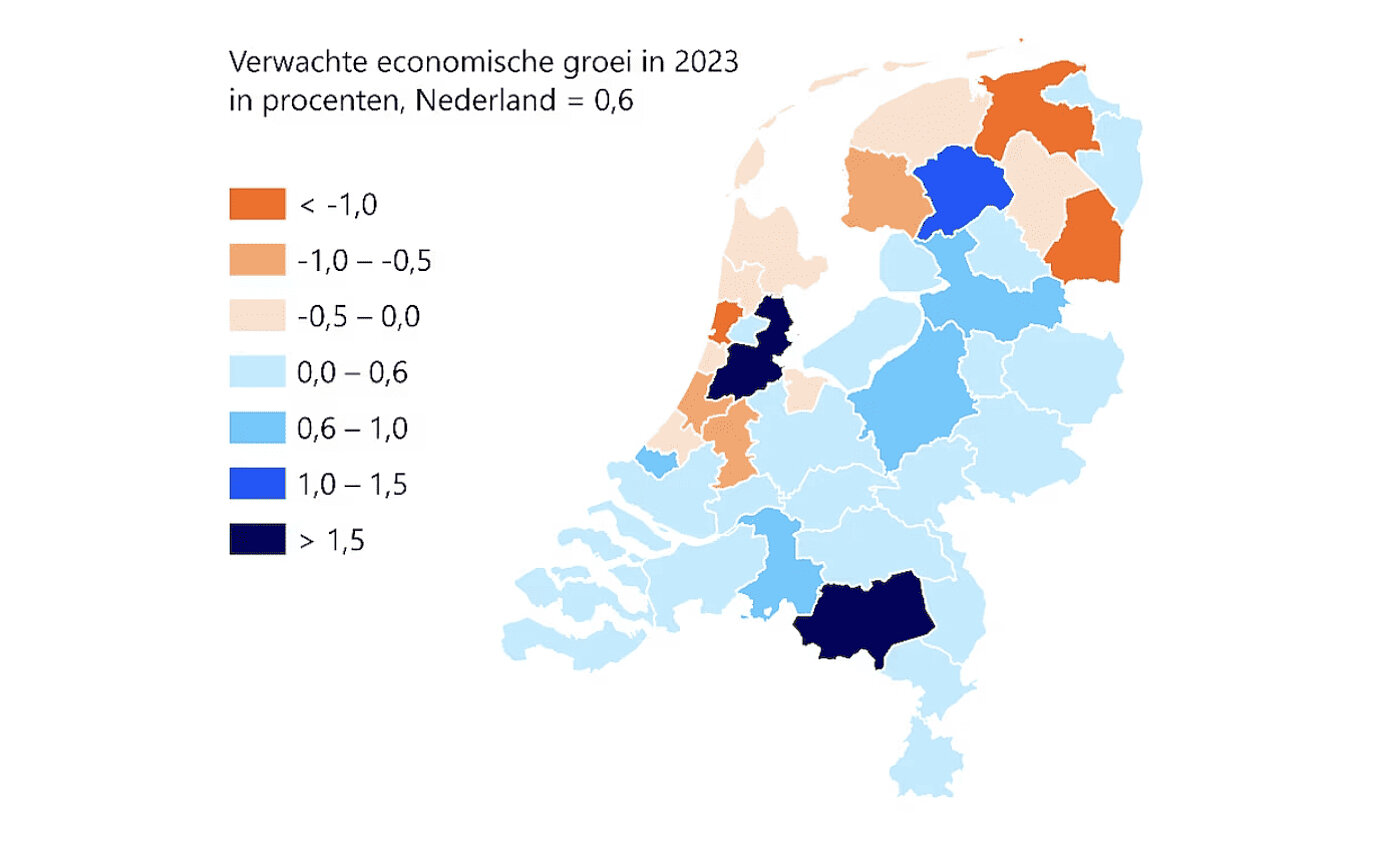 Nederlandse economie laat grote regionale en sectorale verschillen zien - Hoe Groot Is De Nederlandse Economie