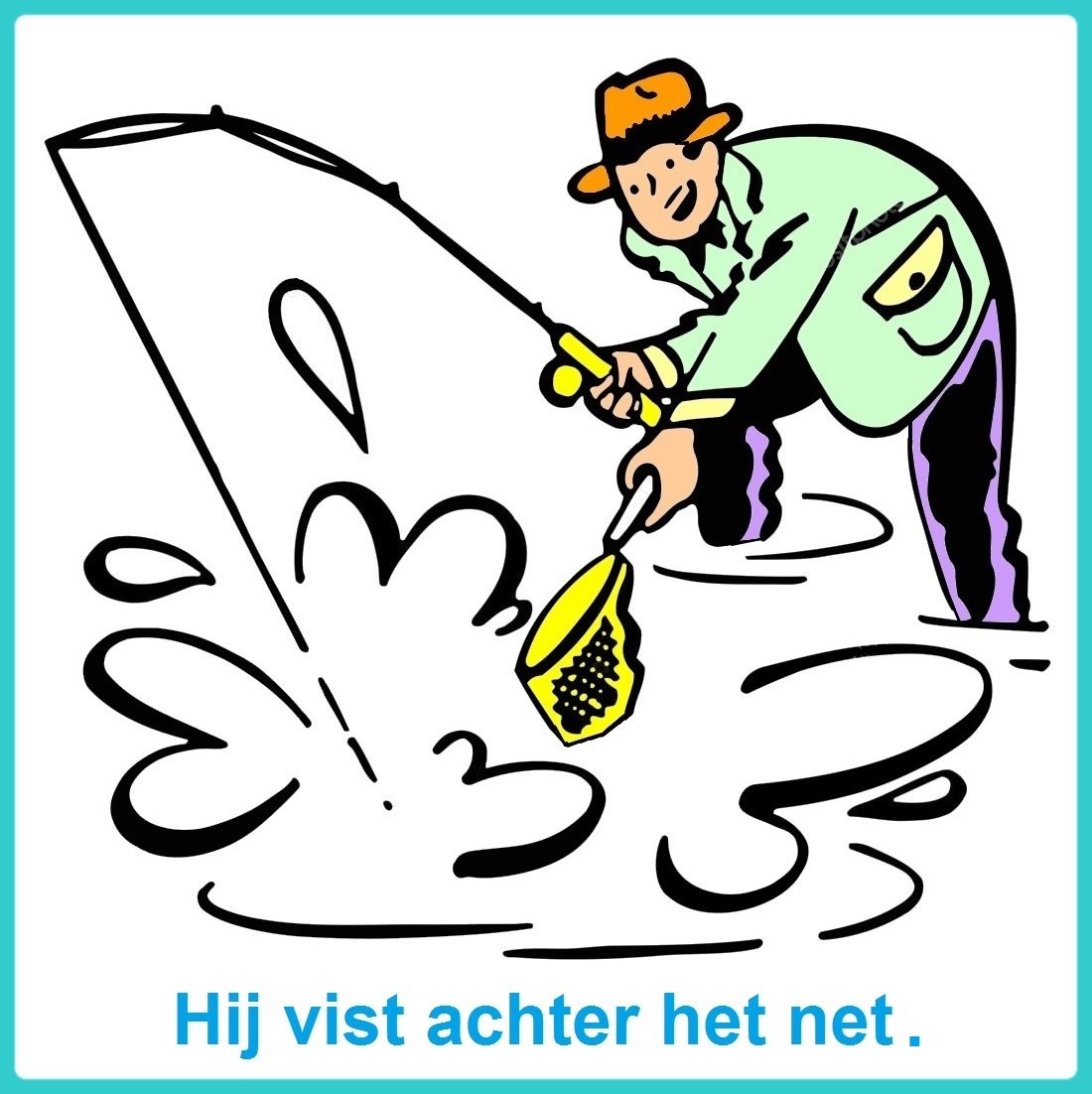 Achter Het Net Vissen Betekenis