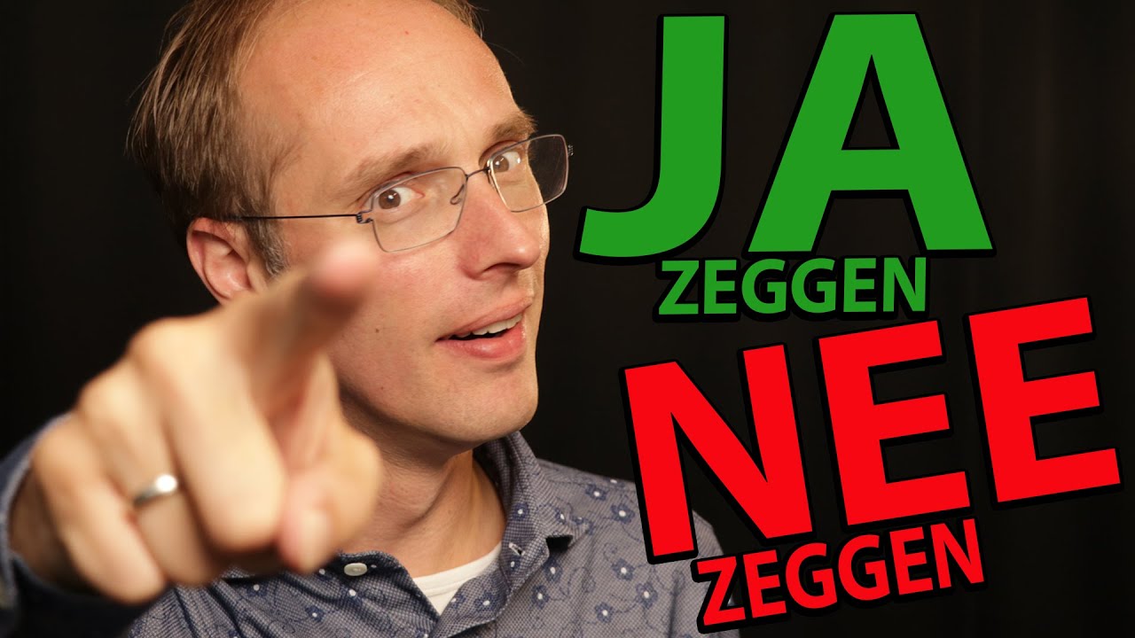 "Nee" zeggen, is "ja" zeggen tegen jezelf - YouTube - Wanneer Je Lichaam Nee Zegt Pdf