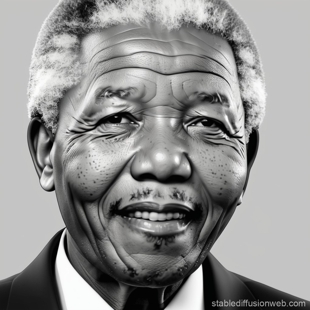 Nelson Mandela Animation | Stable Diffusion Online - Wat Heeft Nelson Mandela Gedaan