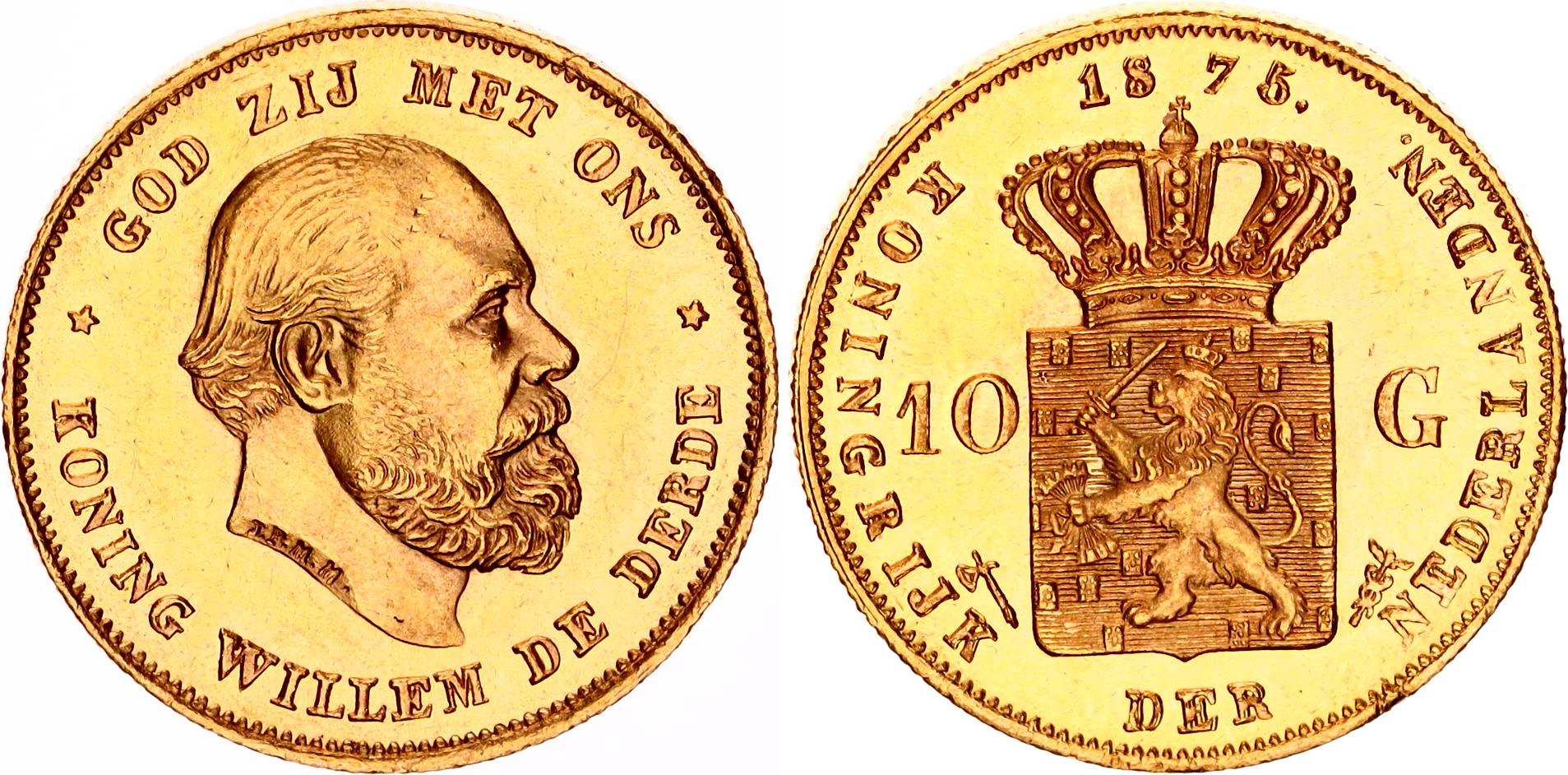 Netherlands 10 Gulden 1925 | Katz Auction - Hoeveel Euro Is 10 Gulden
