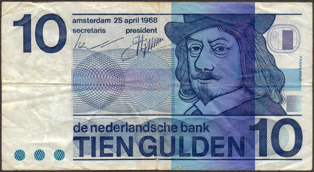 Netherlands - (10) Gulden Bank Note | Collectors Weekly - Hoeveel Is 1 Euro In Gulden