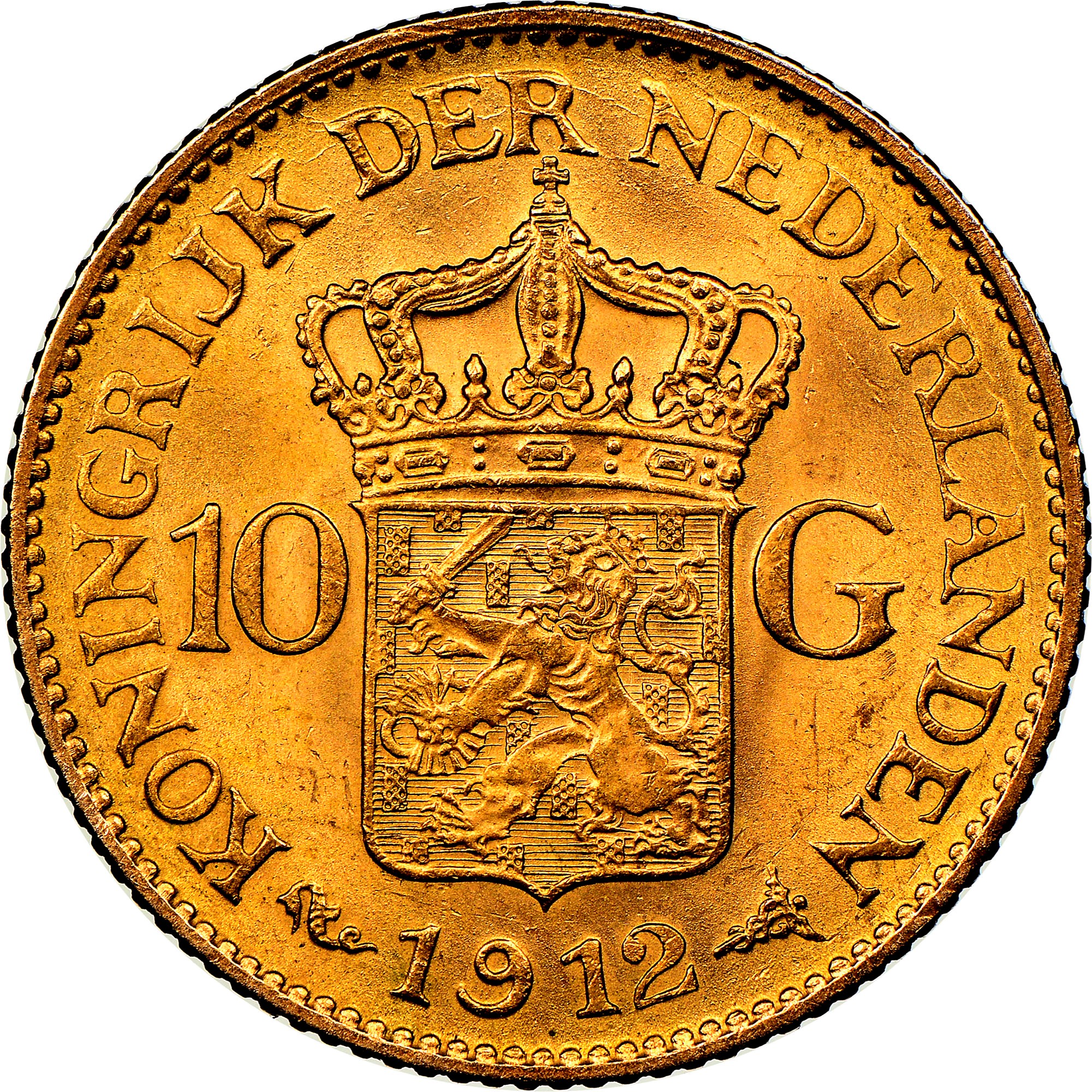 Netherlands 10 Gulden KM 149 Prices & Values | NGC - Gulden Snede In De Natuur