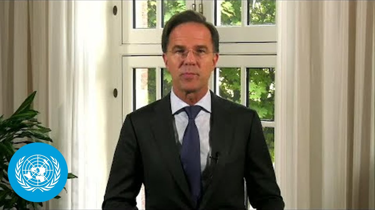 🇳🇱 Netherlands - Prime Minister Addresses General Debate, 75th Session - Wie Is President Van Nederland