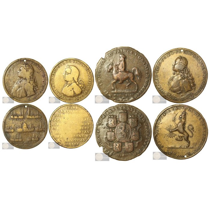 Netherlands. Willem IV en Willem V van Oranje Nassau. 4 - Catawiki - Hoe Oud Is Willem Van Oranje Geworden