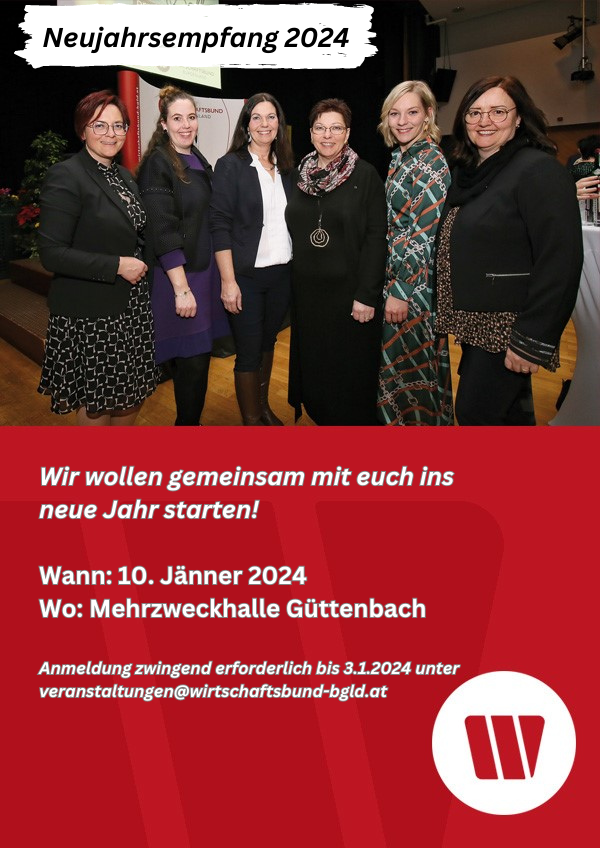 Neujahrsempfang 2024 - Wirtschaftsbund Burgenland | Alle Kraft der - Zomergasten 2024 Wie Zijn De Gasten