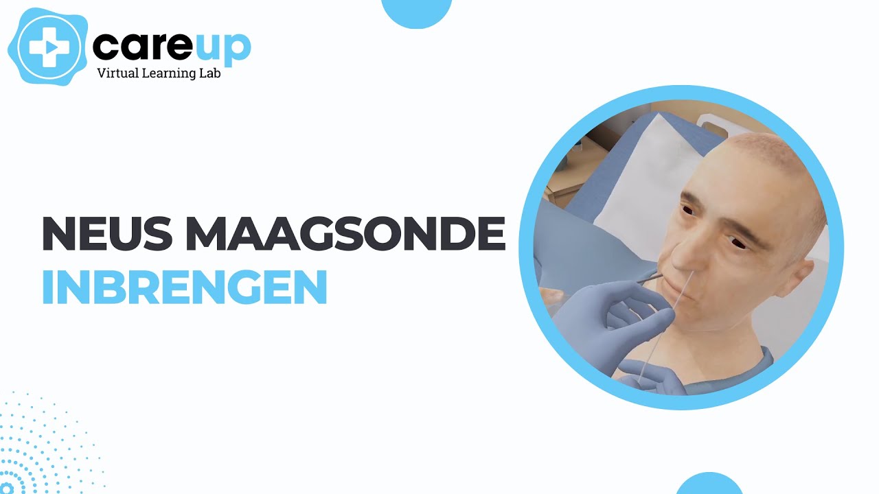 Neus maagsonde inbrengen | CareUp: Virtual Learning Lab - YouTube - Hoe Lang Mag Een Neusmaagsonde Blijven Zitten
