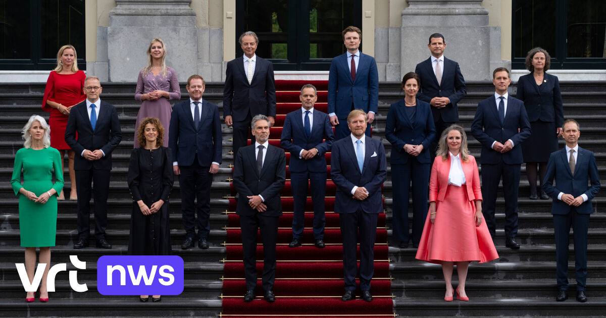 New Dutch authorities, led by Prime Minister Dick Schoof, formally - Wie Zit Er In Het Kabinet