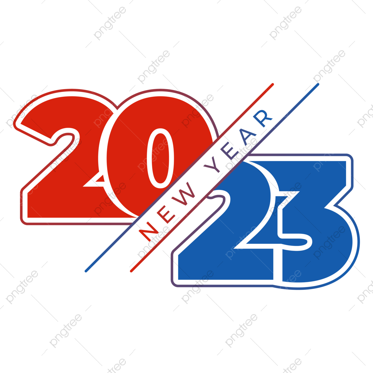New Year 2023 Vector Hd PNG Images, New Year 2023 Logo, New Year, 2023 - Managementboek Van Het Jaar 2023