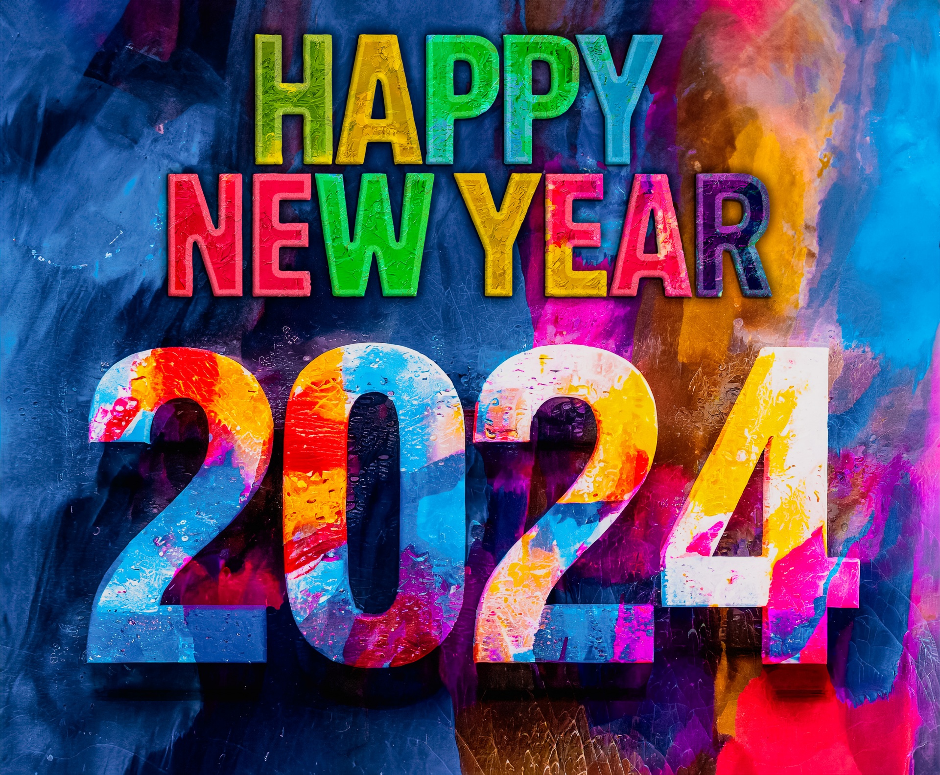 New Year 2024, Greeting Card Free Stock Photo - Public Domain Pictures - Open Dag Rijnmond Katwijk 2024