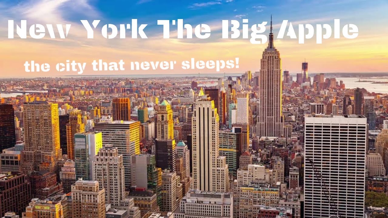 New York The Big Apple - the city that never sleeps | Flying Eye - YouTube - Waarom Heet New York The Big Apple