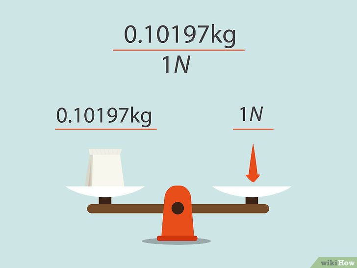 Newton in Kilogramm umrechnen – wikiHow - Hoeveel Newton Is 1 Kg