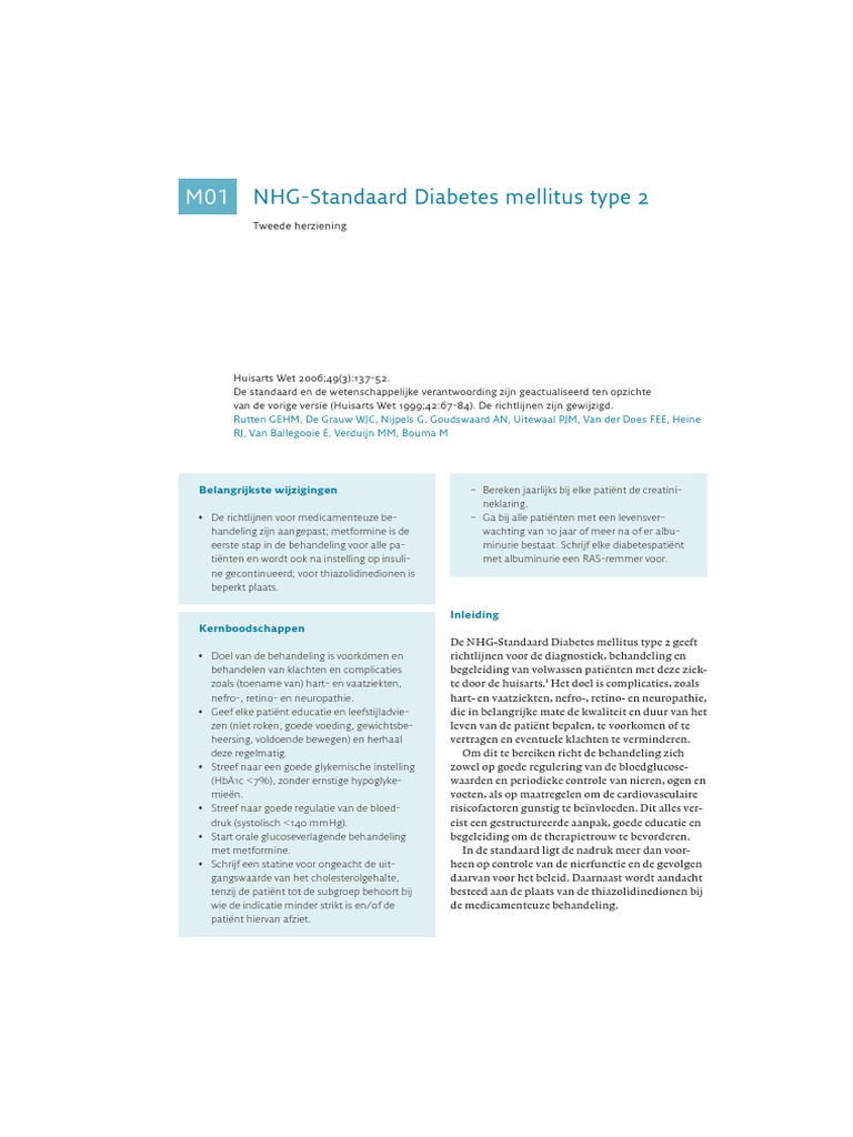 Nhg Diabetes Mellitus Type 2