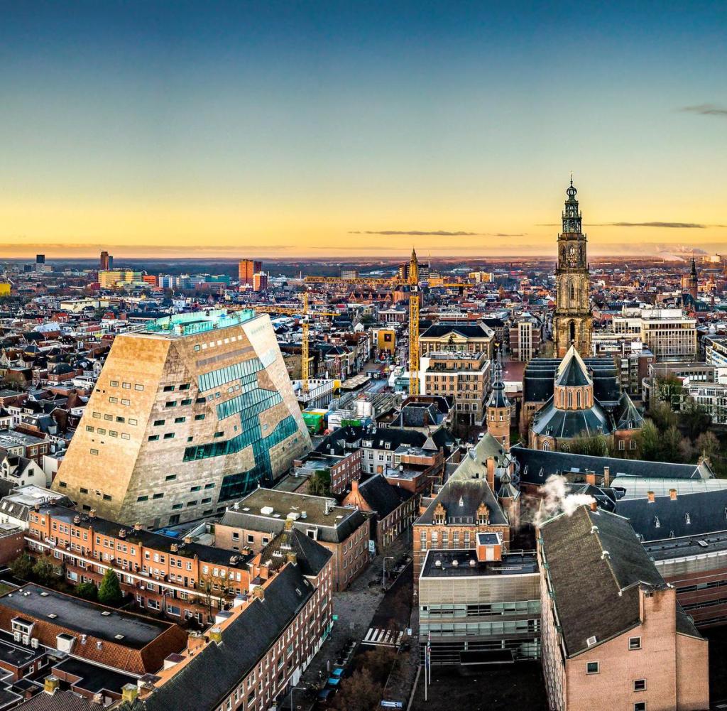 Niederlande: Groningen zeigt, wie coole Architektur geht - WELT - Stad Met Meeste Inwoners Ter Wereld